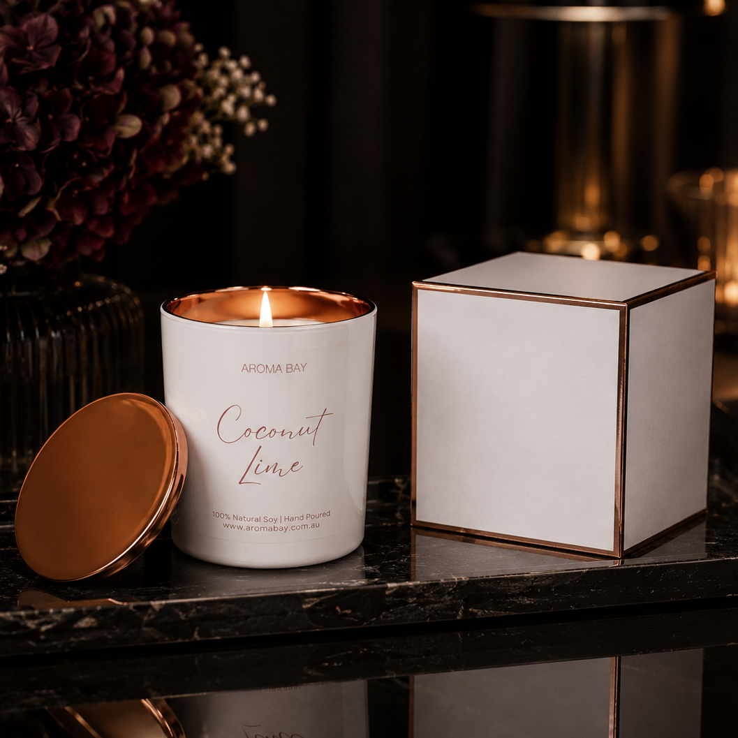 Gift Boxed Luxury Candle Aroma Bay